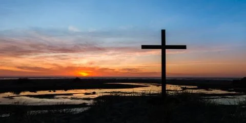 The Salvation Sunset Stock Photos
