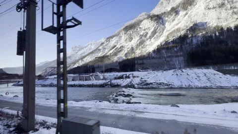 Salzach River Stock Footage 297012795