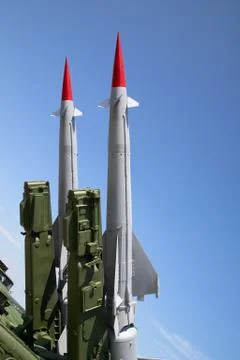 SAM missiles Foto stock