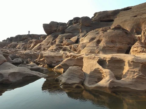 Sam pan bok, Ubon-ratchathani, North-east of Thailand Vidéo 77393985