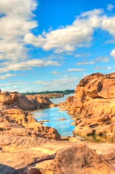 Sam Phan Bok (Three thousand holes) Stock-Fotos