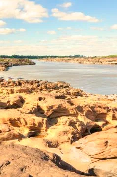 Sam Phan Bok (Three thousand holes) Stock Photos