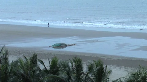 Sam Son Beach Vídeo Stock 356588