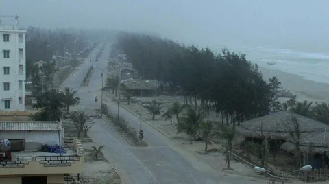 Sam Son Street Stock Footage 283508