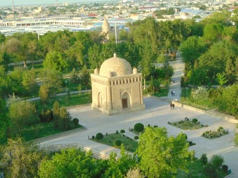 Samanids Mausoleum in Bukhara | Uzbekistan Stock Photos