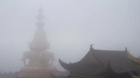Samantabhadra Bodhisattva statue Stock-Footage 40738659