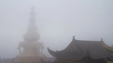Samantabhadra Bodhisattva statue Stock-Footage 40751850
