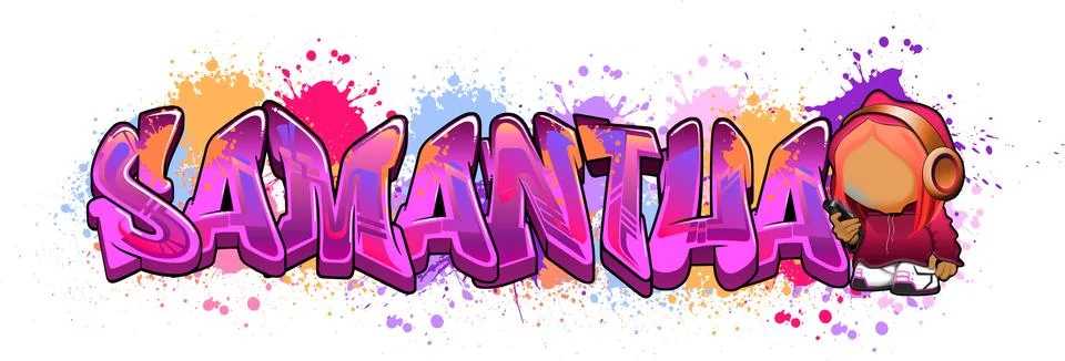 Samantha Stock Illustration