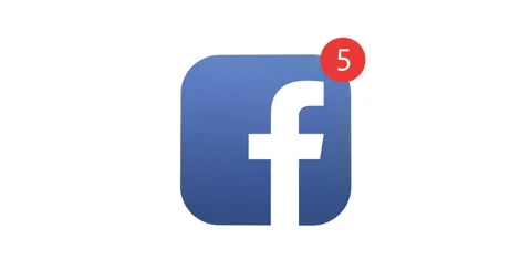 Samara, Russian Federation - August 4, 2018: Editorial animation. Facebook logo Stock Footage 93276807