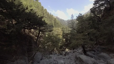 Samaria Gorge Stock Footage 96383823