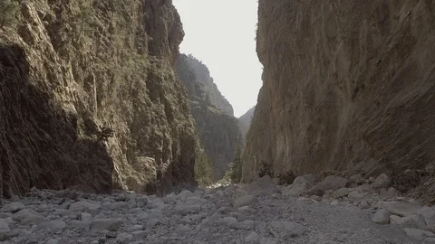Samaria Gorge Stock Footage 96384838