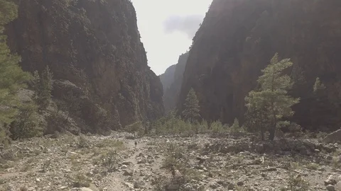 Samaria Gorge Stock Footage 96385216