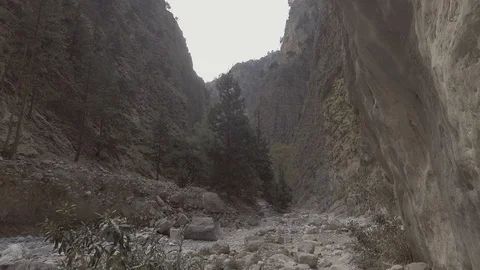 Samaria Gorge Stock Footage 96386481