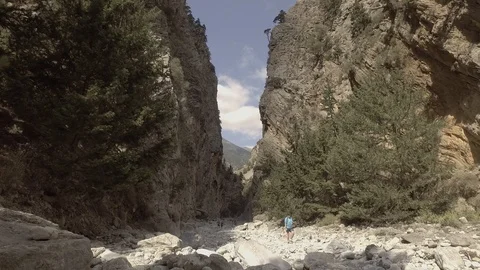Samaria Gorge Stock Footage 96387498