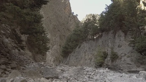 Samaria Gorge Stock Footage 96524909