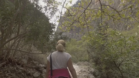 Samaria Gorge Stock Footage 96524973