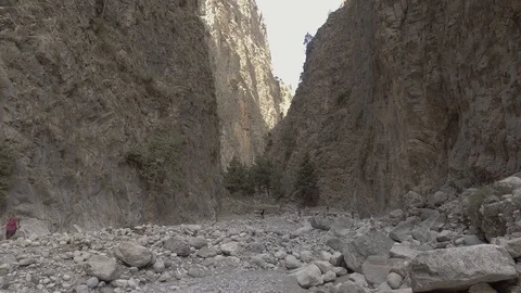 Samaria Gorge Stock Footage 96525144