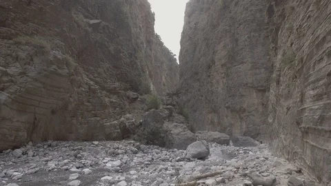 Samaria Gorge Stock Footage 96525424