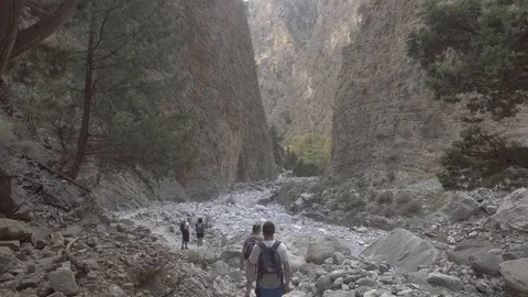 Samaria Gorge Stock Footage 96525672