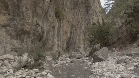 Samaria Gorge Stock Footage 96527106