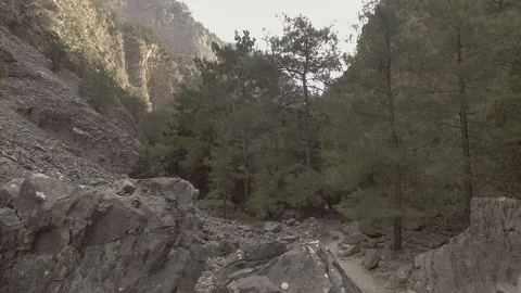 Samaria Gorge Stock Footage 96527107