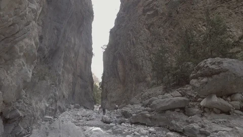 Samaria Gorge Stock Footage 96527142