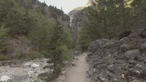 Samaria Gorge Stock Footage 96527650