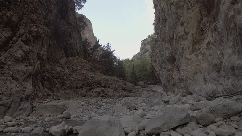 Samaria Gorge Stock Footage 96527711