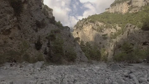 Samaria Gorge Stock Footage 96527862