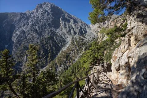 Samaria Gorge Stock Photos