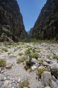 Samaria Gorge Stock Photos