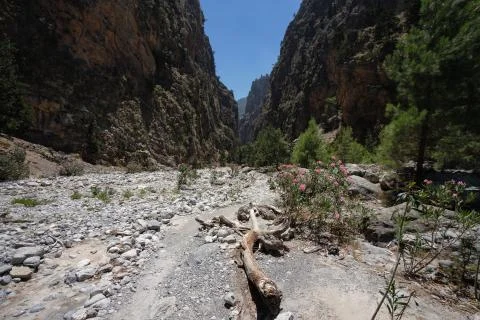 Samaria Gorge Stock Photos