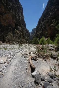 Samaria Gorge Stock Photos