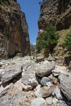 Samaria Gorge Stock Photos