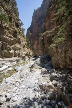Samaria Gorge Stock Photos