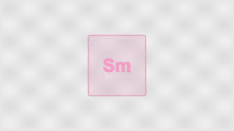 Samarium Sm Periodic Table Element Tile Clean No Text Animation Video Overlay Al 動画素材 339367995