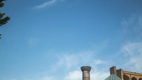 Samarkand Registan Stock Footage 128927968