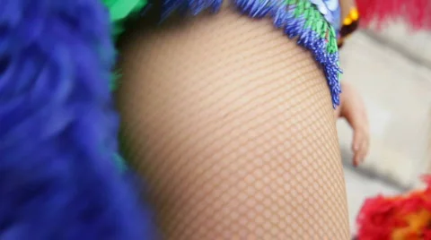 Samba dancer 1 Stock Footage 873571