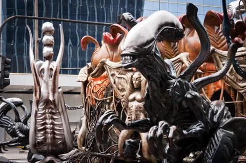 Samba School Float Decoration 스톡 사진