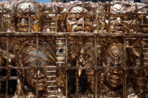 Samba School Float Decoration Stock-Fotos