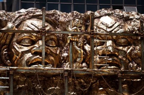 Samba School Float Decoration 스톡 사진