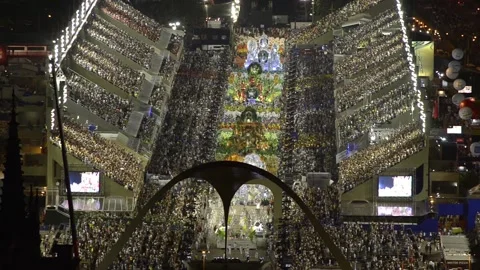 Sambadrome Stock Footage 116440132