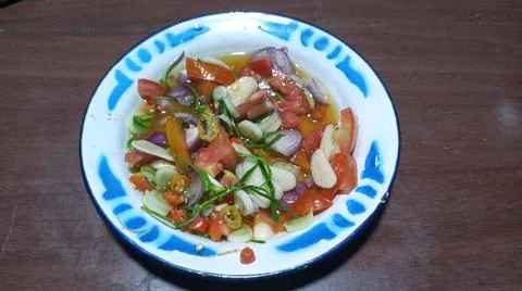 Sambal matah Stock-Fotos