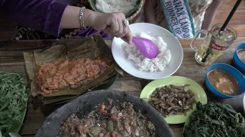 Sambal Seruit Stock Footage 314408050