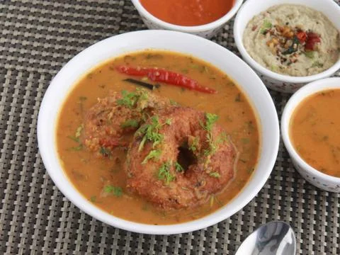 Sambar wada Stock Photos