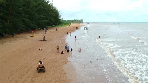 Samboja pemedas beach 库存影片 133390370