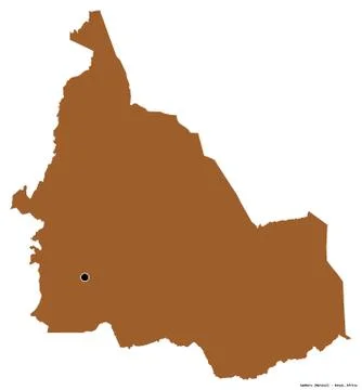 Samburu, county of Kenya, on white. Pattern Stock Illustration