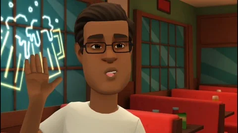 IN THE SAME BOAT Full HD Narrative 3D Animation Stock Footage 94742271