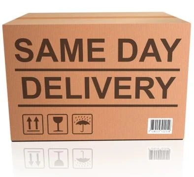 Same day delivery Stock Photos