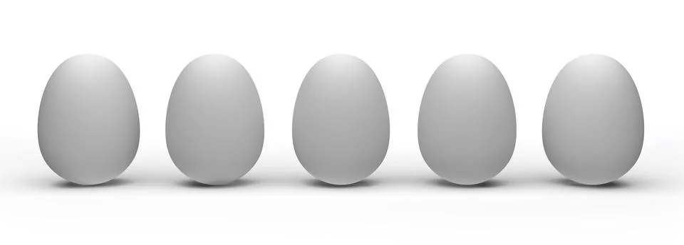The same golden egg Stock Illustration
